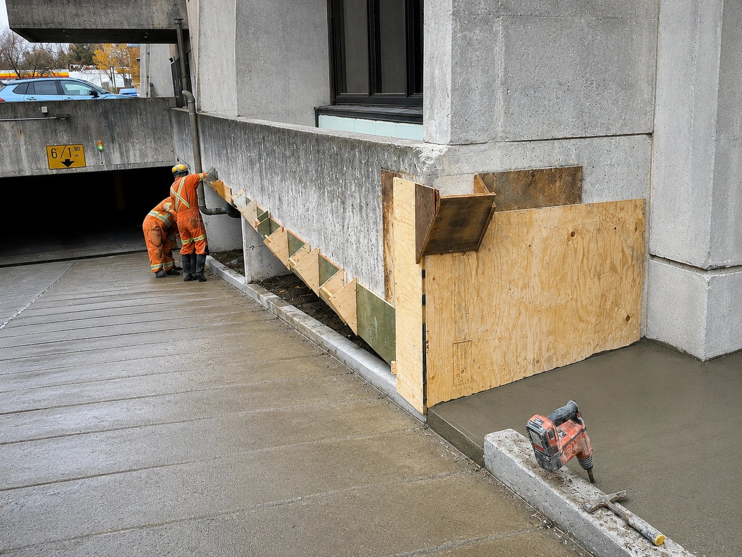 MEi sciage et Forage - Réfection de béton
